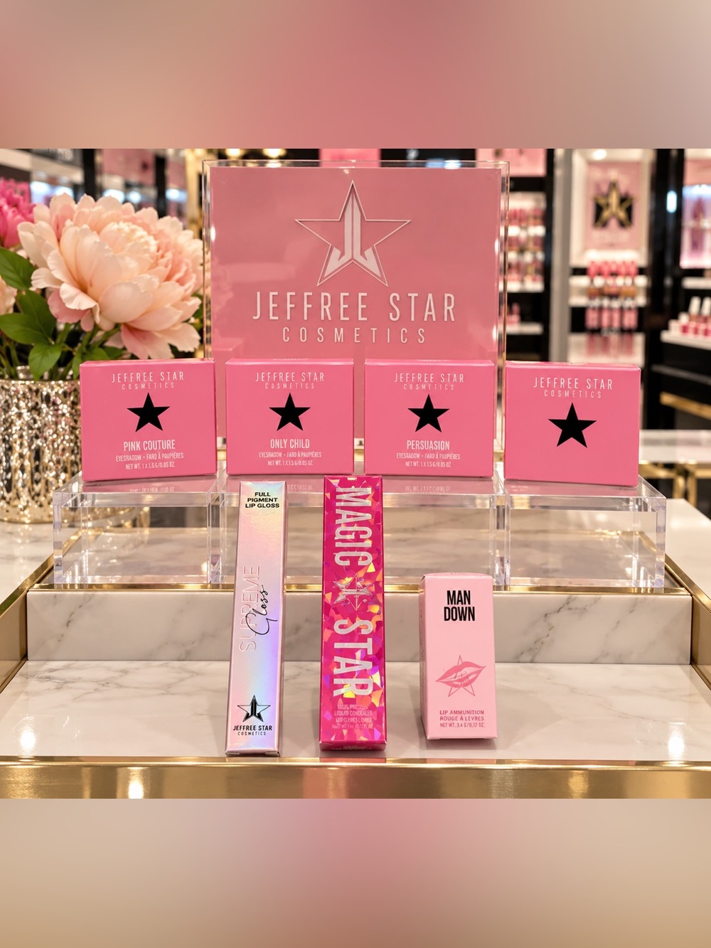 Jeffree Star Lip and Eyeshadow Set-New in Package